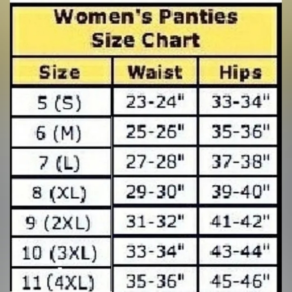 ๐คTO BE IN STYLE High Waist BRIEF Set Style# C699 Multipack - Picture 8 of 16